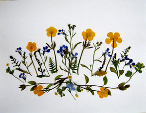 How To Press Flowers